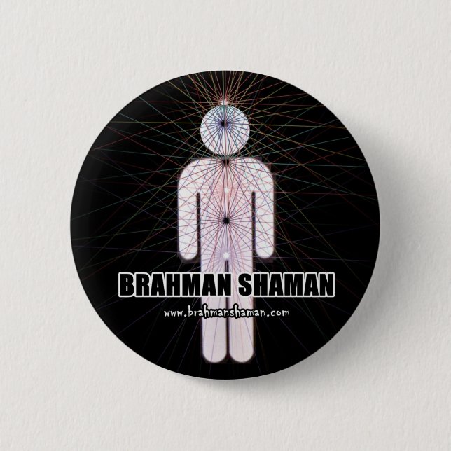 BRAHMAN SHAMAN - Chakra Button (Front)