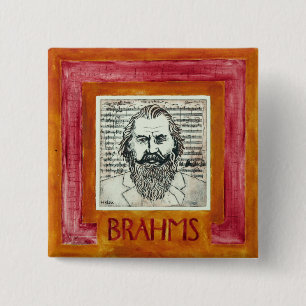Brahms button / badge