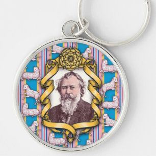 Brahms's Lullaby Key Ring