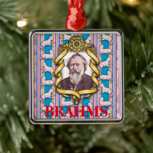 Brahms's Lullaby Metal Tree Decoration