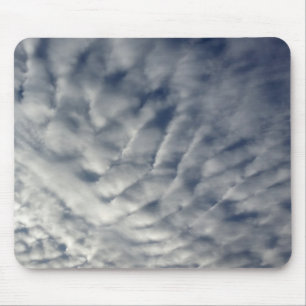 braided clouds mouse pad