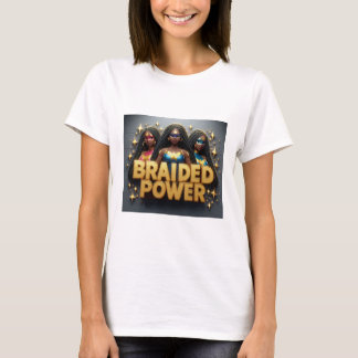Braided Power 3 Ladies T-Shirt