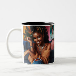 "Braids & Bliss" Mug