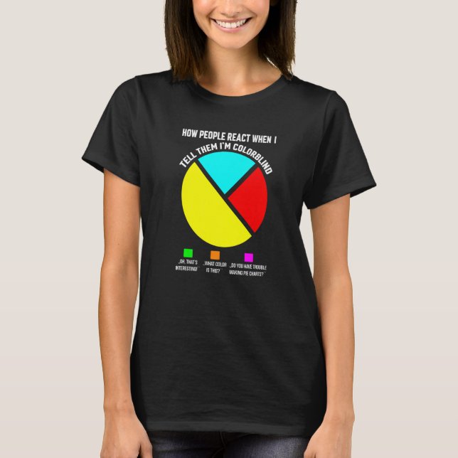 Braille Supply Awarenes Blindness Colour Blind Hea T-Shirt (Front)