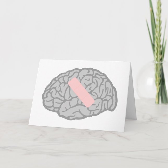 Brain-Ache Greeting Card (Front)