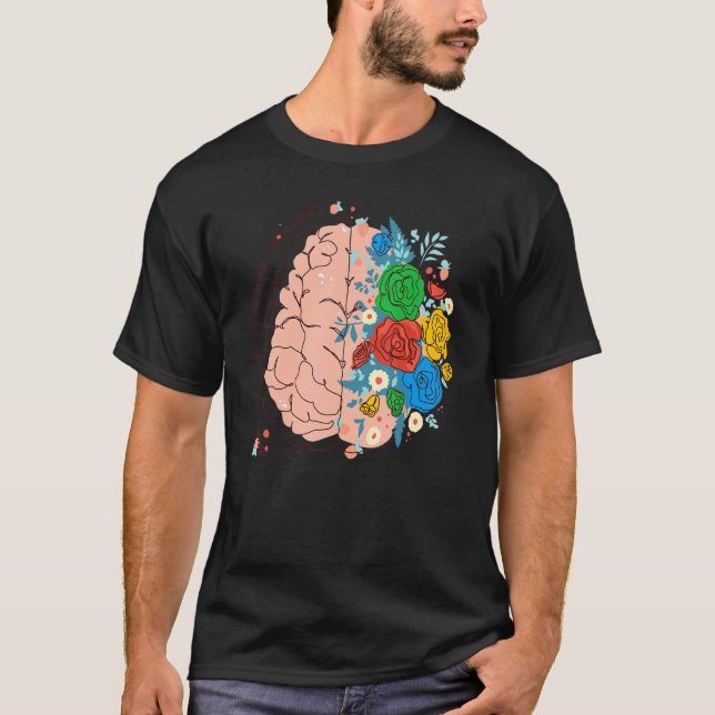 Brain Anatomy Nurse  Nursing Anatomical Neurosurge T-Shirt (Front)