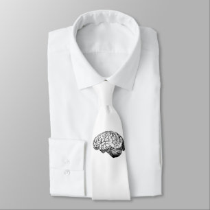 Brain Anatomy Tie