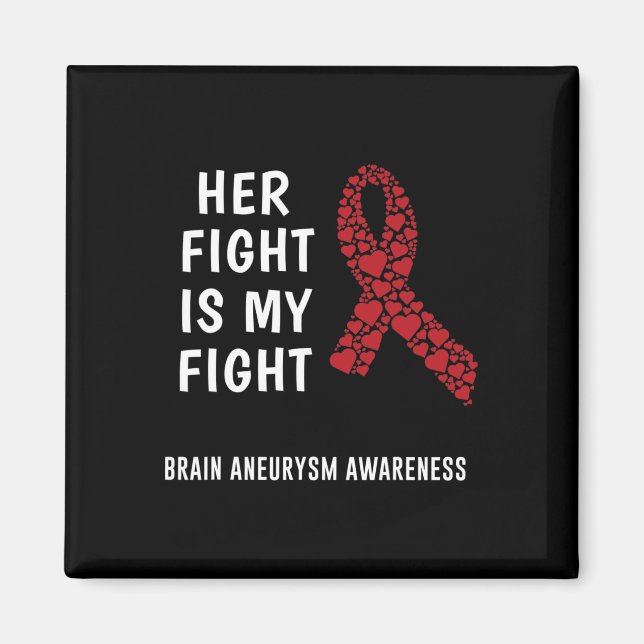 Brain Aneurysm Awareness 5 Magnet (Front)