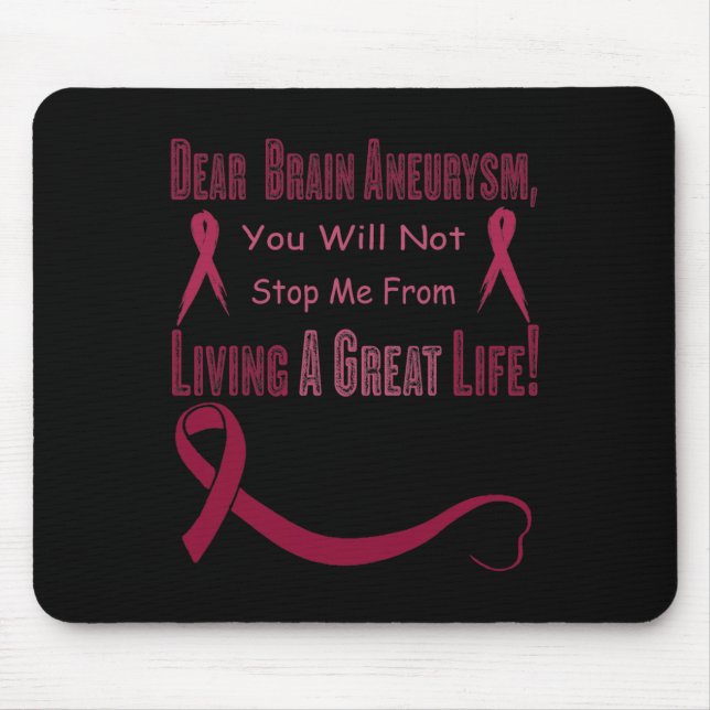 Brain Aneurysm Awareness 7  Mouse Pad (Front)