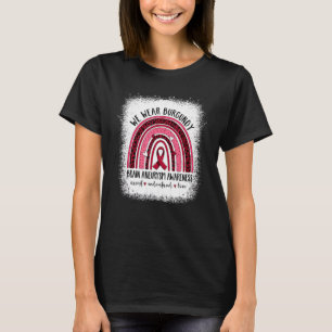 Brain Aneurysm Awareness Apparel Awesome Tee
