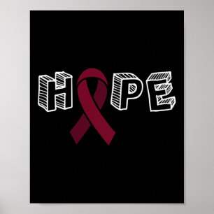Brain Aneurysm Awareness Hope  Poster