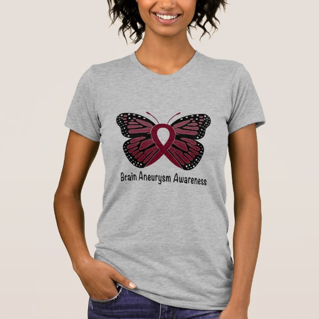 Brain Aneurysm Awareness T-Shirt (Front)