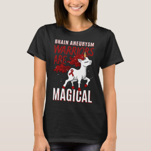 Brain Aneurysm Awareness Unicorn Supporter Intracr T-Shirt