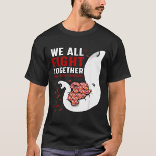 Brain Aneurysm Awareness We All Fight Together Ele T-Shirt