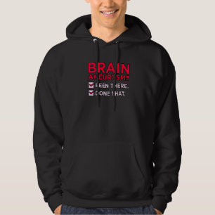Brain Aneurysm Been There Awareness Month Support  Hoodie