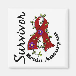 Brain Aneurysm Survivor 15 Magnet