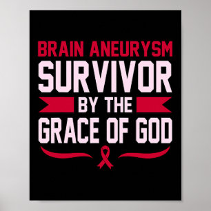 Brain Aneurysm Survivor Awareness Month Support Gr Poster