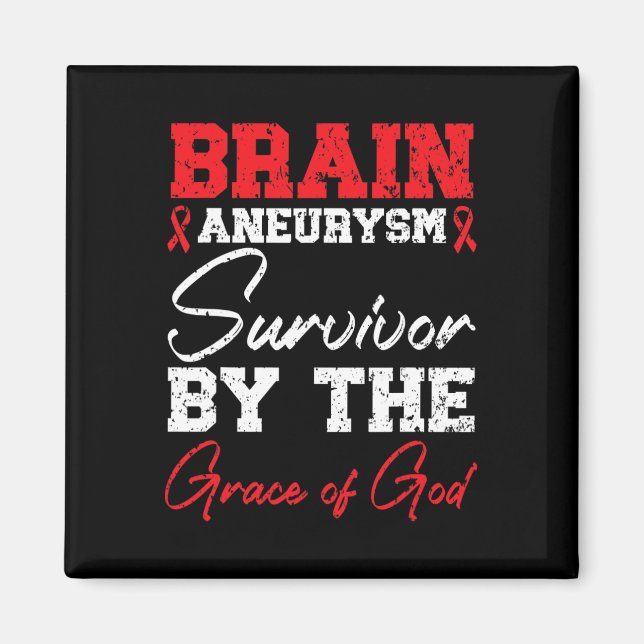 Brain Aneurysm Survivor Medical Condition Aneurysm Magnet (Front)