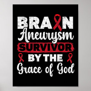 Brain Aneurysm Survivor Medical Condition Aneurysm Poster