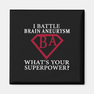 Brain Aneurysm Warrior 3 Magnet