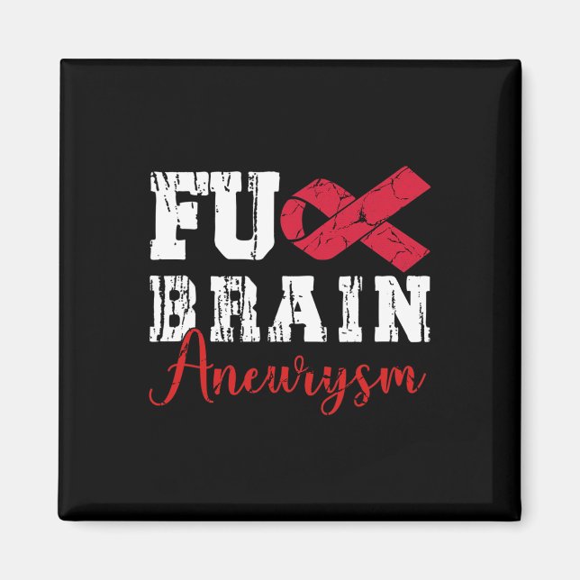 Brain Aneurysm Warrior Medical Condition Aneurysm  Magnet (Front)