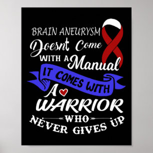 Brain Aneurysm Warrior  Poster