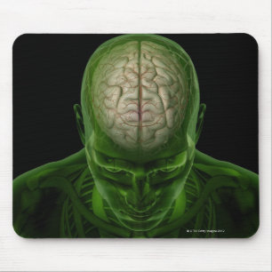 Brain Arteries Mouse Pad