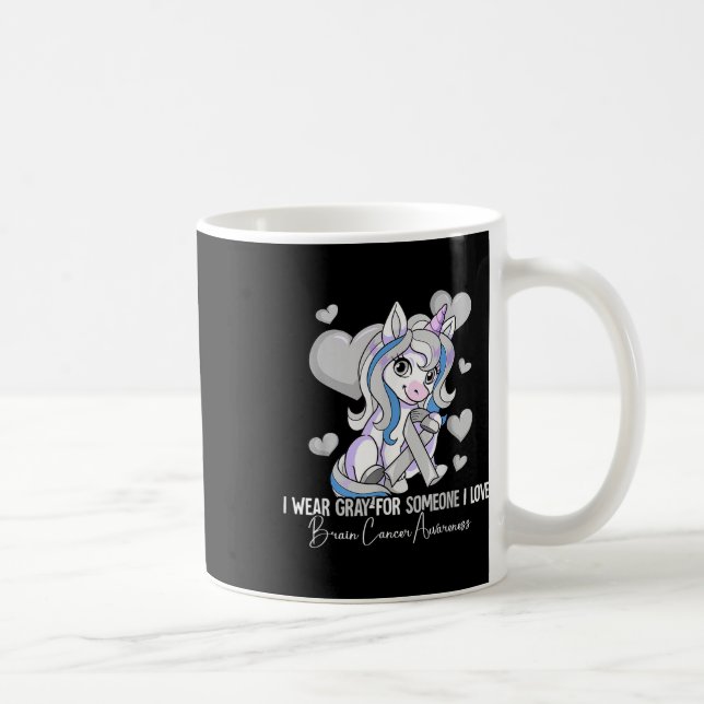 Brain Cancer Awareness  Coffee Mug (Right)