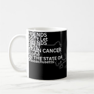 Brain Cancer Awareness in Massachusetts  Coffee Mug