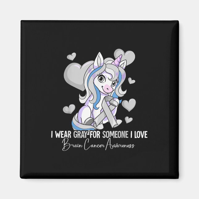 Brain Cancer Awareness  Magnet (Front)