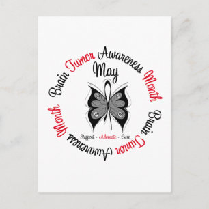 Brain Cancer Awareness Month - May Postcard