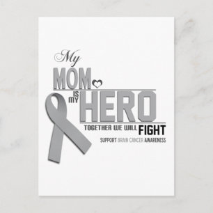 Brain Cancer Awareness: mum Postcard