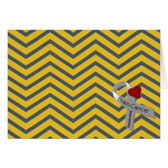 Brain Cancer Awareness Note Cards
