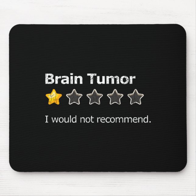 Brain Cancer Brain Cancer Mouse Pad (Front)