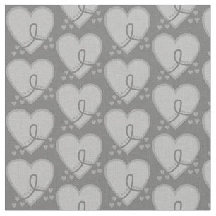 Brain Cancer Survival Heart Fabric