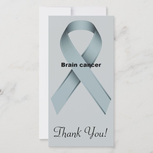 Brain cancer thank you card (Front)