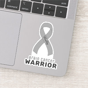 Brain Cancer Vinyl Sticker