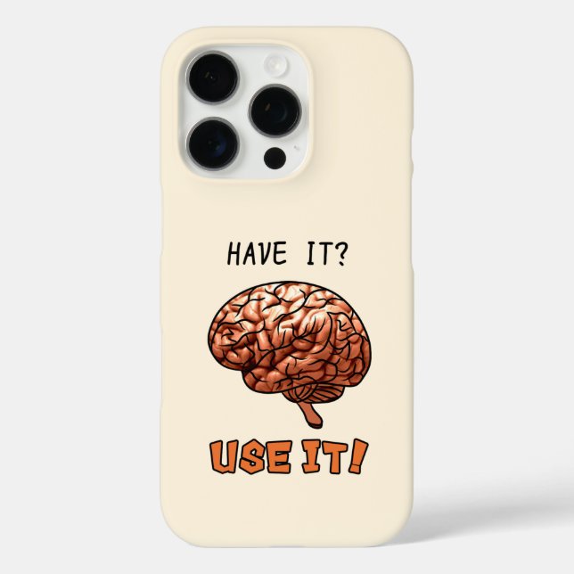 Brain Case-Mate iPhone Case (Back)