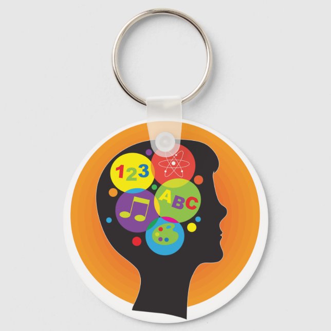 Brain Child Key Ring (Front)