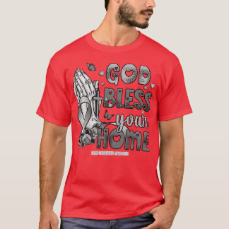 Brain Disabilities Awareness god bless faith hope T-Shirt