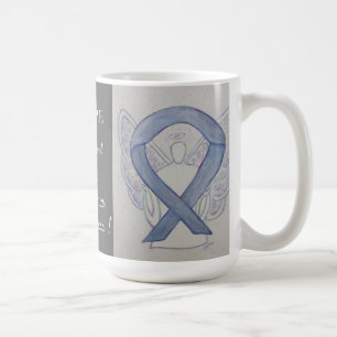 Brain Disabilities Awareness Ribbon Angel Mug