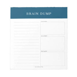 Brain Dump Notepad
