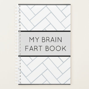 Brain Fart Book Funny Password and Schedule Planner
