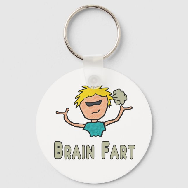 Brain Fart Key Ring (Front)