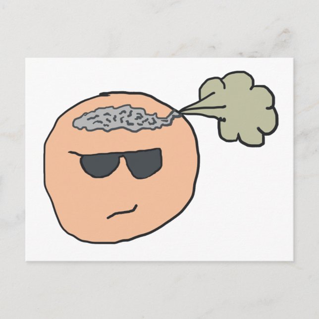Brain Fart Postcard (Front)