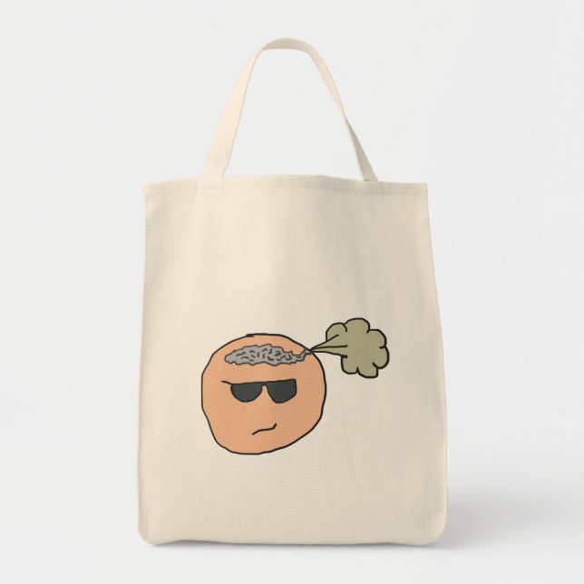 Brain Fart Tote Bag (Front)