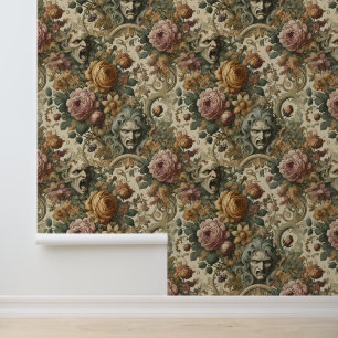 Brain Fog – Gothic Floral  Wallpaper