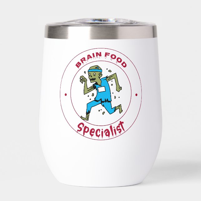 Brain Food Specialist zombie brain (Front)