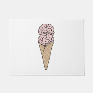 Brain Freeze Ice Cream Doormat