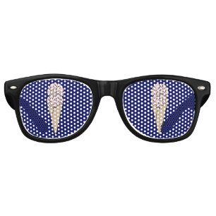 Brain Freeze Ice Cream Retro Sunglasses